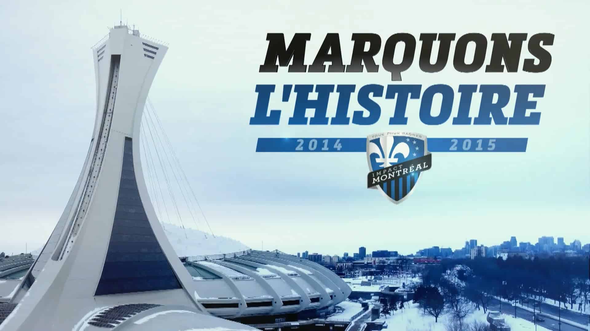 25 ans Vince IMAGE Marquons l'histoire FC Montréal